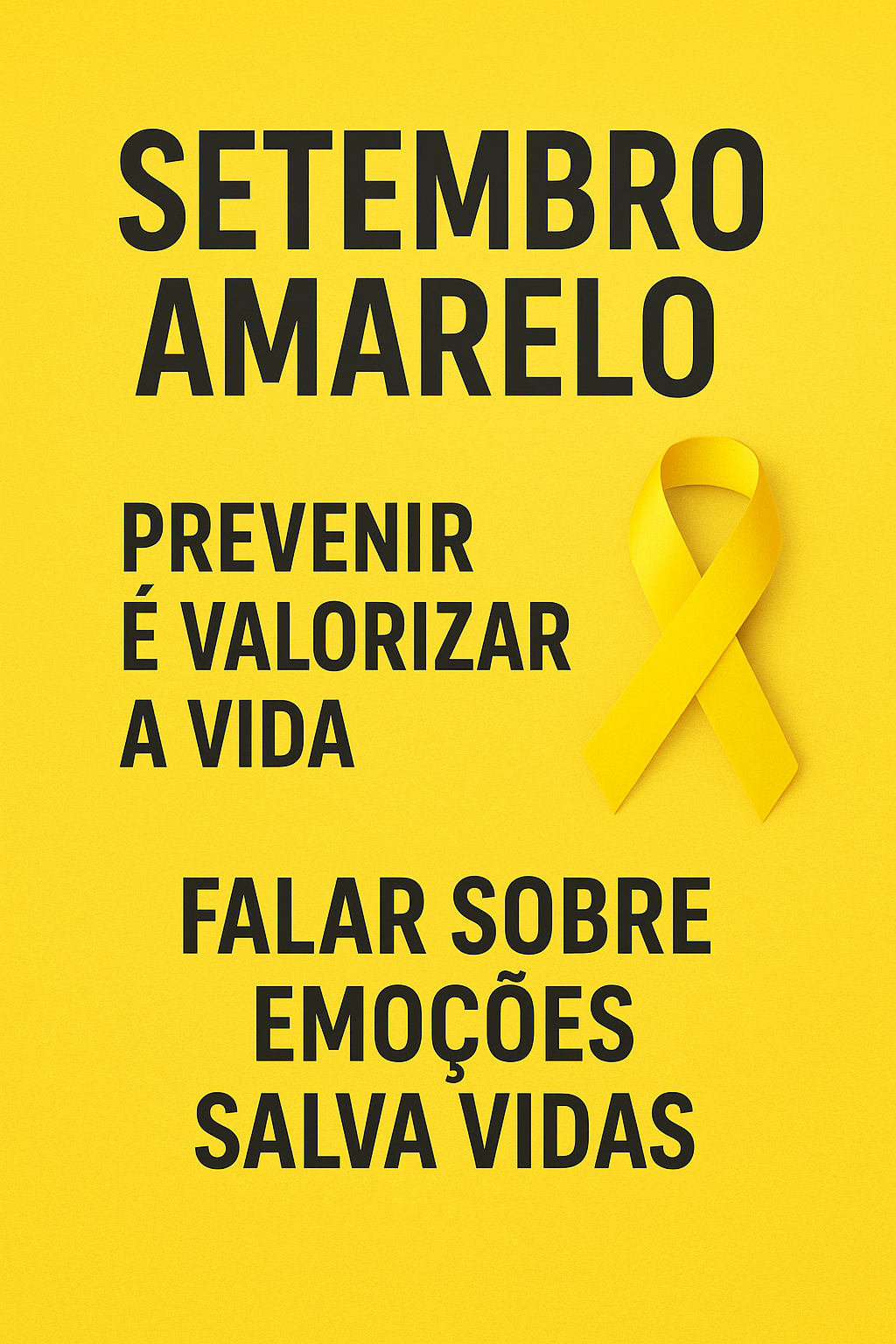 Setembro Amarelo: Dicas práticas e acolhedoras para lidar com a prevenção