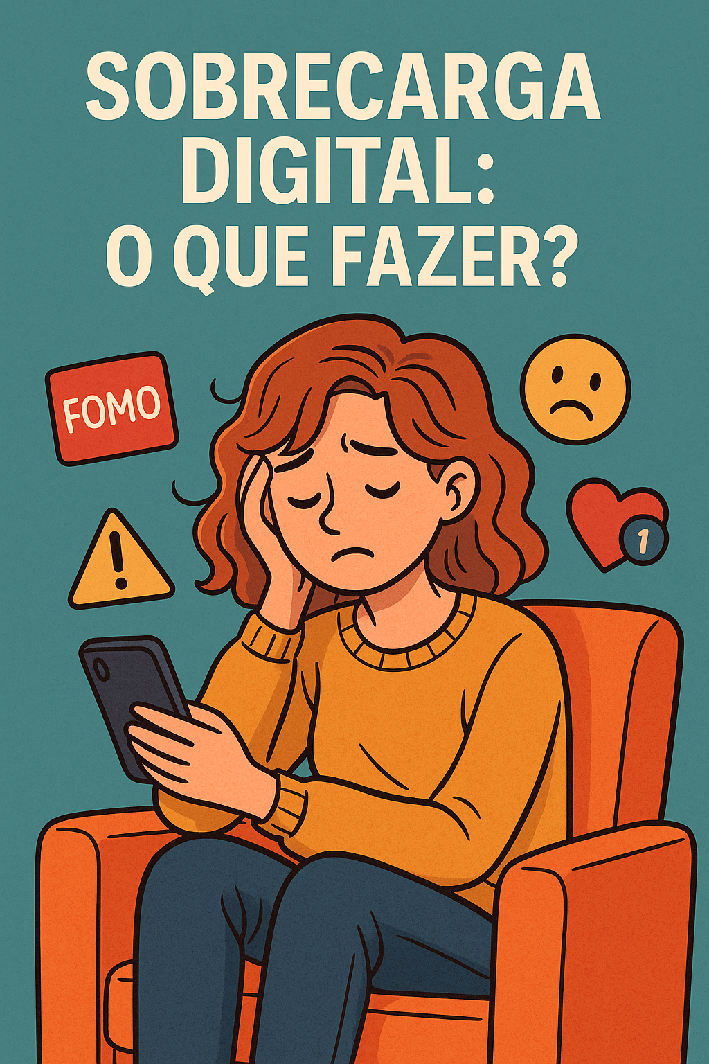 Sobrecarga Digital: quando a mente pede uma pausa