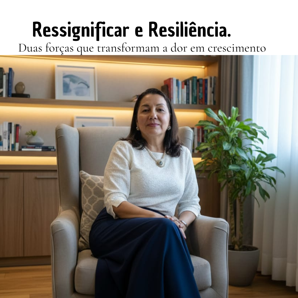 Ressignificar e Resiliência: o caminho espiritual e emocional para reconstruir o Eu